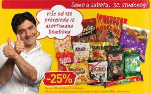 Billa akcija subota