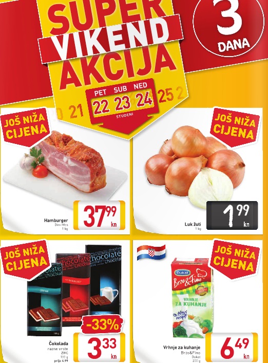 Billa vikend akcija