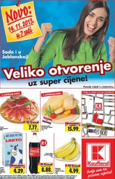 Kaufland katalog otvorenje Jablanska