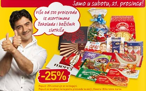 Billa akcija subota