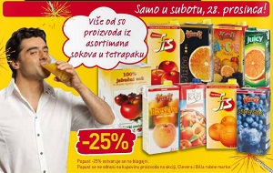 Billa akcija subota