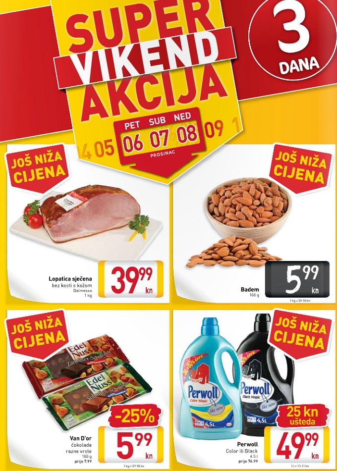 Billa vikend akcija