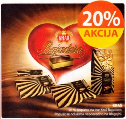 Muller popust Kraš Bajadere