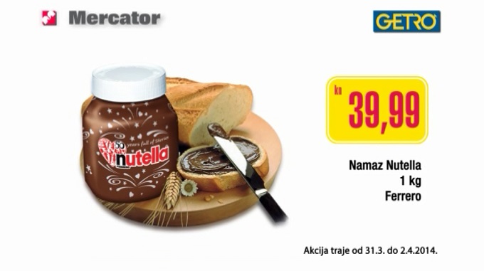 mercator Nutella