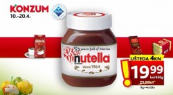 Konzum Nutella