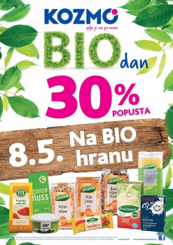 Kozmo akcija bio hrana