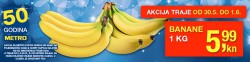 Metro banane akcija