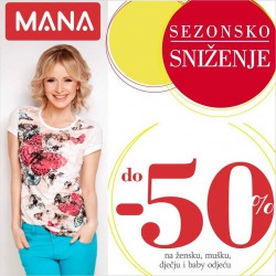 Mana sezonsko sniženje