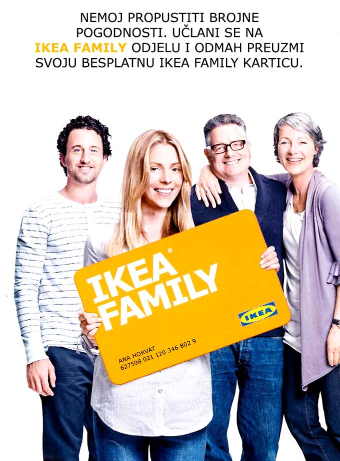 IKEA Family card