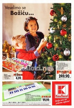 Kaufland katalog Bozić igračke i dekoracije