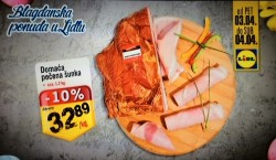 Lidl pečena šunka