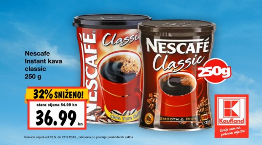 Kaufland Nescafe akcija