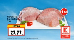 Kaufland svinjski but akcija