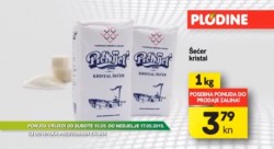 Plodine šećer akcija