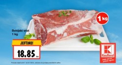 Kaufland svinjski vrat akcija