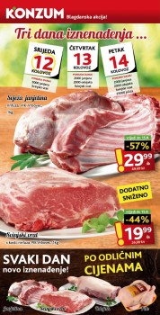 Konzum akcija srijeda