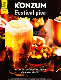 Konzum katalog festival piva