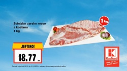 Kaufland svinjsko carsko meso