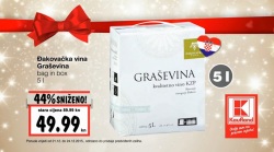 Kaufland vino Grasevina akcija