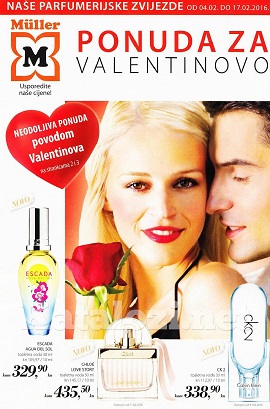 Muller katalog parfemi Valentinovo