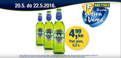 Metro vikend akcija Pan pivo
