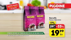 Plodine barcafe kava akcija
