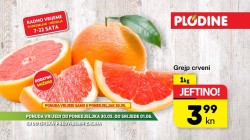 Plodine grejp crveni akcija