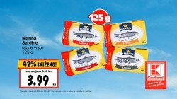 Kaufland akcija konzerva sardine