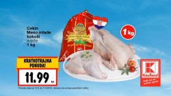 Kaufland vikend akcija meso mlade kokoši