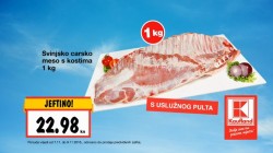Kaufland akcija svinjsko carsko meso