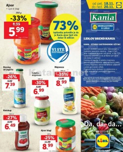 Lidl Kania akcija
