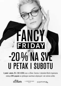 s.Oliver akcija Black Friday