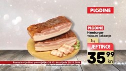 Plodine akcija hamburger