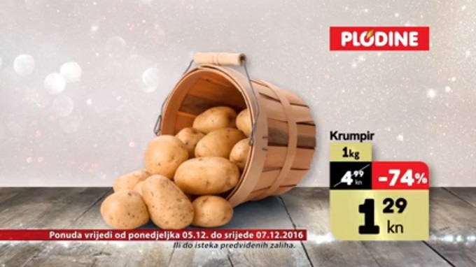 Plodine akcija krumpir