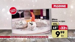 Plodine bakalar na bijelo