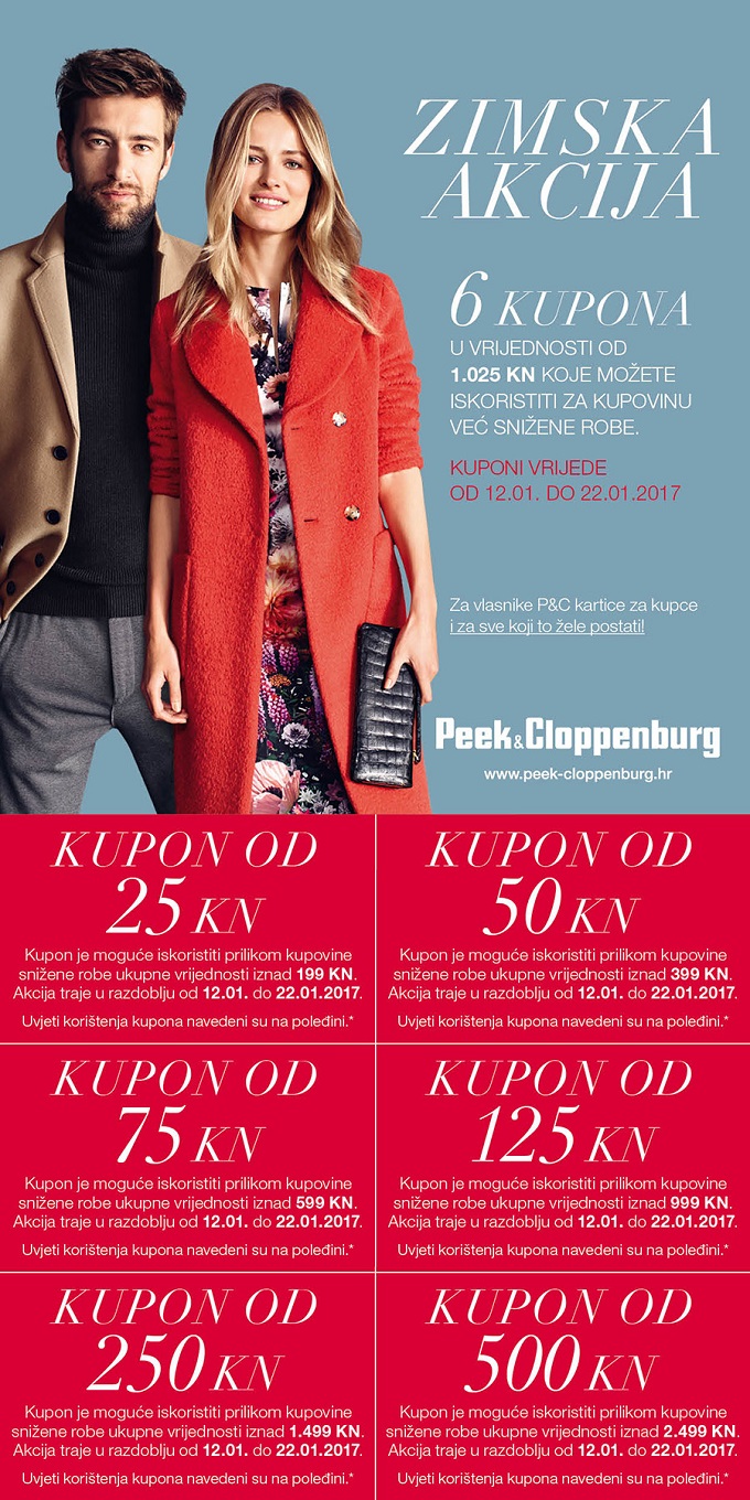 Peek & Cloppenburg kuponi