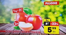 Plodine akcija jabuke