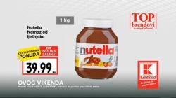 Kaufland akcija Nutella