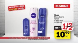 Plodine akcija Nivea dezodorans