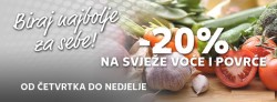 Kaufland voće povrće akcija