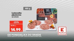 Kaufland akcija Leskovačke pljeskavice
