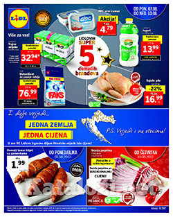 Lidl katalog prehrana kolovoz 2017