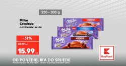 Kaufland akcija Milka čokolada