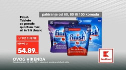 Kaufland vikend akcija Finish tablete