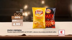 Kaufland vikend akcija Lays čips