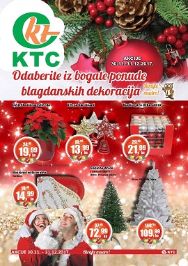 KTC katalog Božićni ukrasi