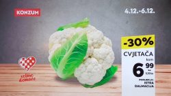 Konzum akcija cvjetača
