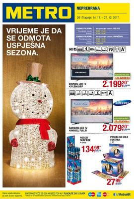 Metro katalog neprehrana Varaždin Osijek