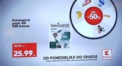 Kaufland akcija fotokopirni papir
