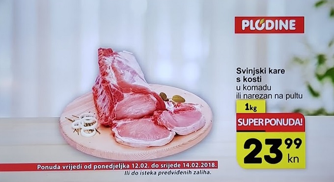 Plodine akcija svinjski kare